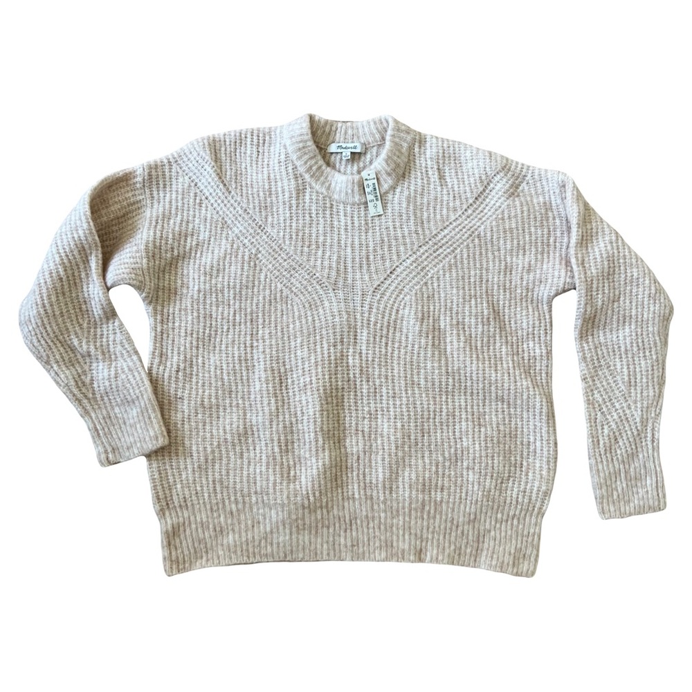 NWT Madewell cream sweater